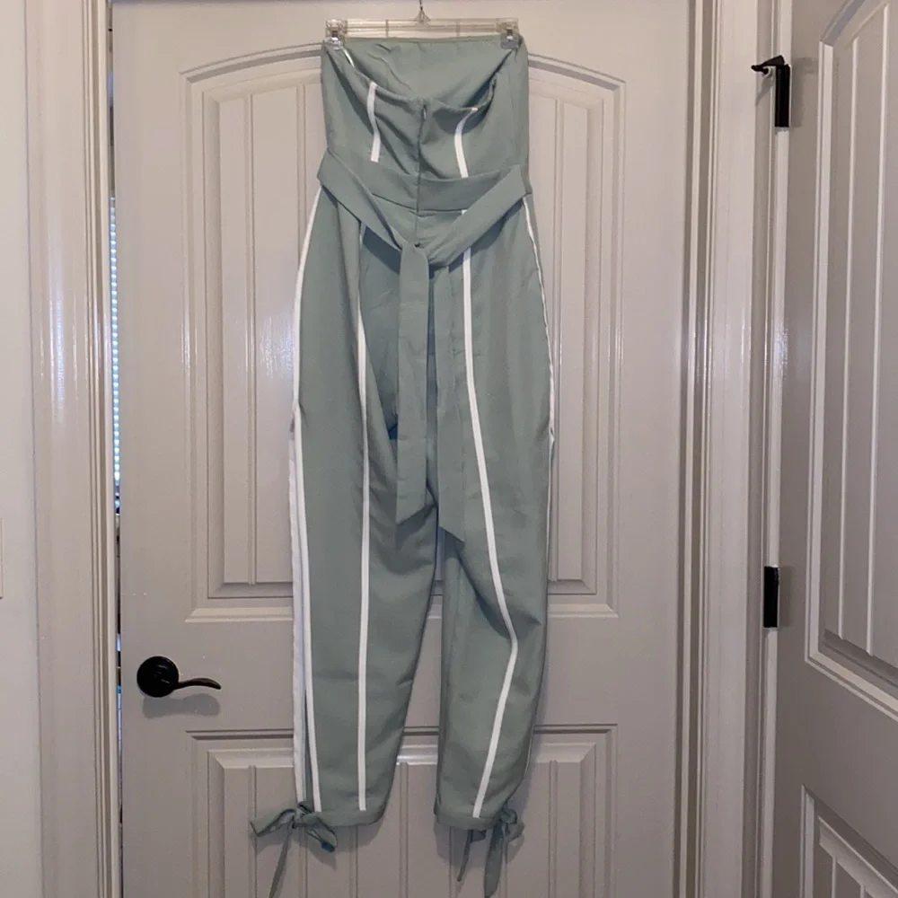 Strapless jumpsuit - Picture 2 of 4